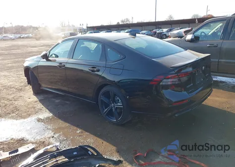 2025 Honda Accord Hybrid Sport-L из США, поврежденный, VIN 1HGCY2F71SA060227